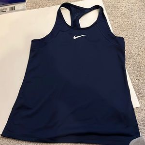 Navy Nike DRI-FIT Tank Top Size Small